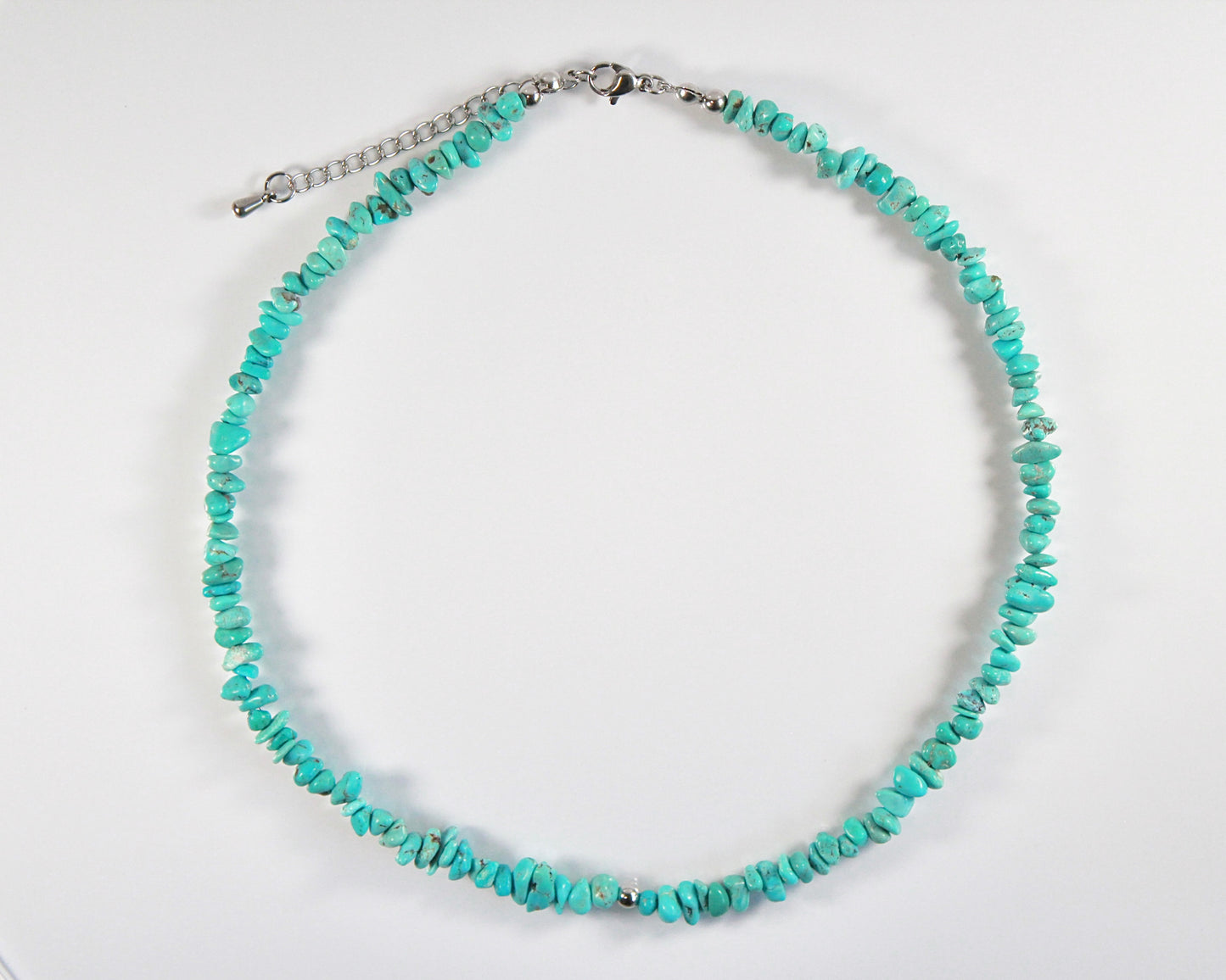 -挑戦を後押しするトルコ石-ターコイズ：Natural Blue necklace